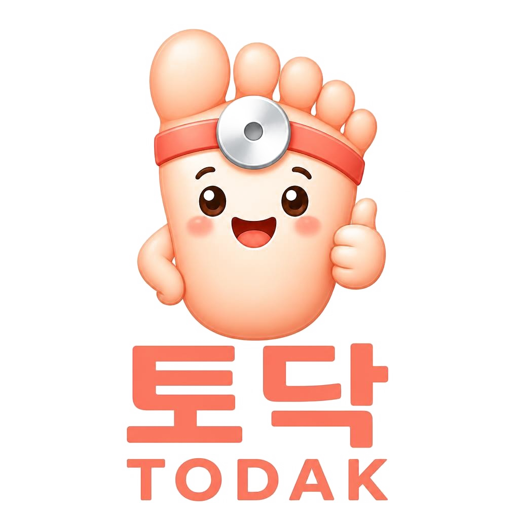 토닥 TODAK 로고